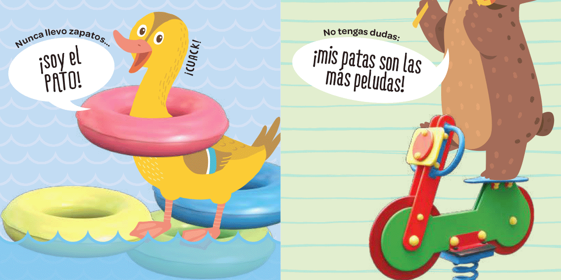 Estas son Mis Patitas – MIS PRIMERAS PISTAS – Libsa